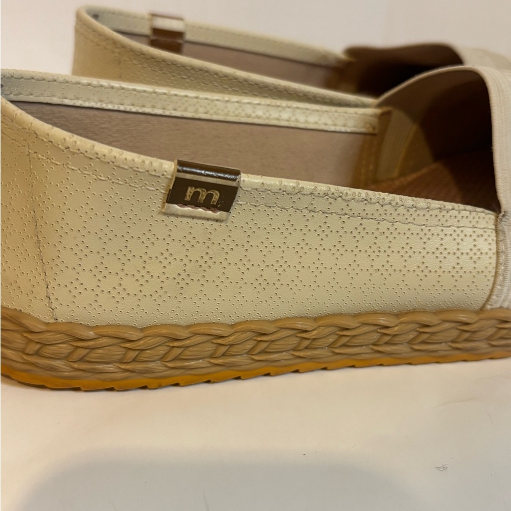 Moleca Elegant Cream Espadrilles for Women - Picture 8 of 10